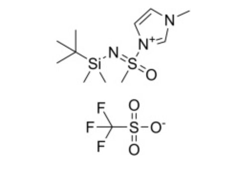 MSE PRO 3-(N-(tert-Butyldimethylsilyl)-S-methylsulfonimidoyl)-1-methyl-1H-imidazol-3-ium trifluoromethanesulfonate