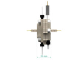 Spectro-Electrosynthesis Flow H-Cell 1.5 And 3 Ml