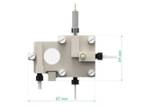 Spectro-Electrosynthesis Flow H-Cell 1.5 And 3 Ml