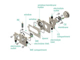 Spectro-Electrosynthesis Flow H-Cell 1.5 And 3 Ml