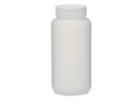 MSE PRO HDPE Clear Wide-Mouth Chemical Storage Bottle