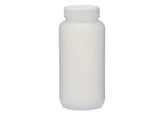 MSE PRO HDPE Clear Wide-Mouth Chemical Storage Bottle