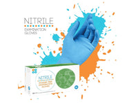 A.S.A.P. Blue Nitrile Exam Gloves, 1000PK