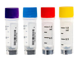 Cryogenic Vials-Multi Barcodes, External Thread, 1.0ml, 25 Sets/Bag, 1000 Pcs/Case