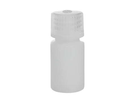 15ml/30ml HDPE Regent Bottles, Narrow-Mouth, Clear, 100/Bag, 10 Bags/Case