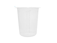 Biologix Plastic Beakers for Laboratory & Science Experiments-50/100/250/400/800/1000ml, Case of 100