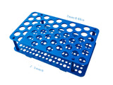 Biologix Centrifuge Tube Rack (50-Well, Blue), 1/Bag, 20 Bags/Case