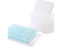 Biologix 96 well non-skirted PCR Plates. 0.2ml Clear/White color, 10/Pack, 100/Case