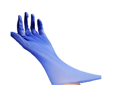 Biologix Disposable Nitrile Gloves, L, Blue, 100/Pack, 1000/Case