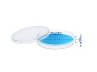 Biologix Plastic Petri Dishes with Lids, Sterile Petri Dish, 10/Bag, 500/Case