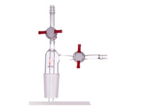 MSE PRO Liquid or Gas Transfer Joint, with 2mm PTFE Valve, 29/42