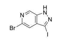 MSE PRO 5-Bromo-3-iodo-1H-pyrazolo[3,4-c]pyridine