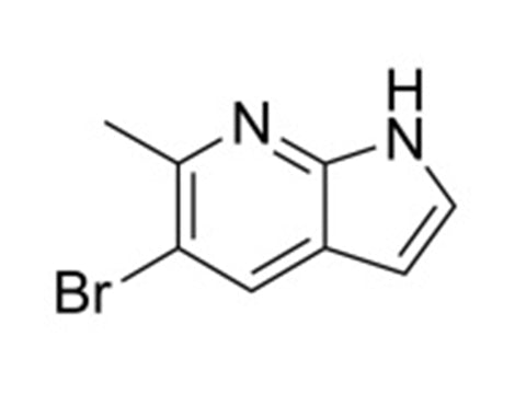 MSE PRO 5-Bromo-6-methyl-1H-pyrrolo[2,3-b]pyridine