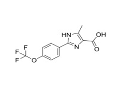 MSE PRO 5-Methyl-2-(4-(trifluoromethoxy)phenyl)-1H-imidazole-4-carboxylic acid