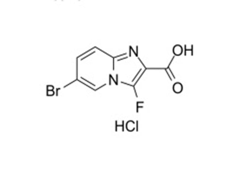 MSE PRO 6-Bromo-3-fluoroimidazo[1,2-a]pyridine-2-carboxylic acid hydrochloride