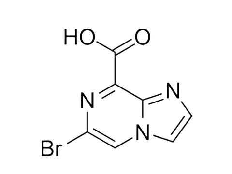 MSE PRO 6-Bromoimidazo[1,2-a]pyrazine-8-carboxylic acid