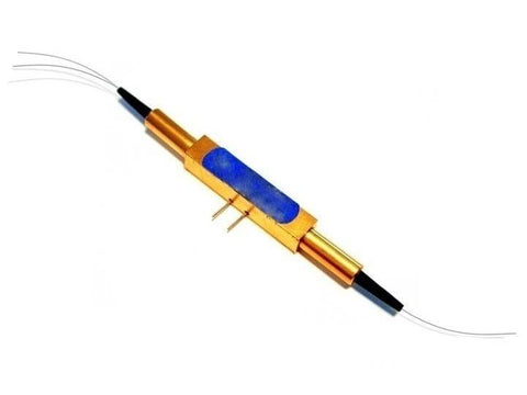 High Speed 1x6 Fiber Optical Switch: 100ns, 18dB On/Off