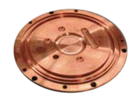 Copper Crucible Plate Standard Mould for Mini Arc Melter MAM-1, Part 0008256 - MSE Supplies LLC