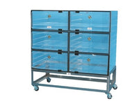 PLAS LABS Multiple Cubicle Desiccators (48" x 24" x 50")