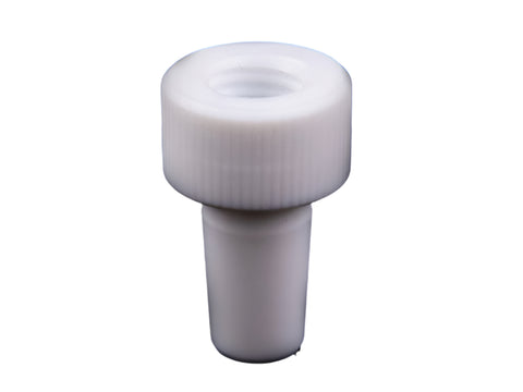 Internal thread 20-400 external ground mouth 19/22, full PTFE transmission connector A082019