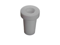 Internal thread 20-400 external ground mouth 29/42, full PTFE transmission connector