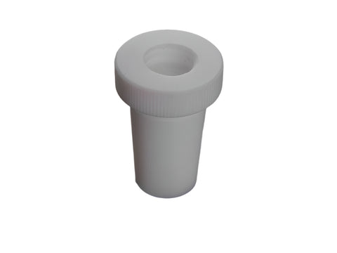 Internal thread 24-400 external ground mouth 29/42, full PTFE transmission connector