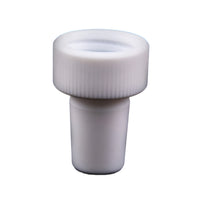 Internal thread 24-400 external ground mouth 19/22, full PTFE transmission connector