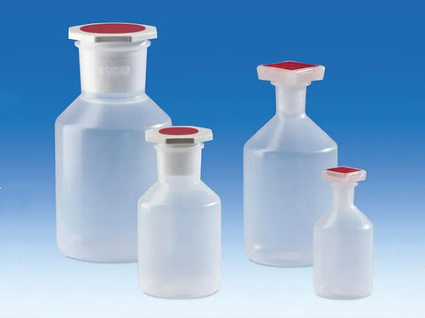 BrandTech Reagent Bottles, PP, With Stopper