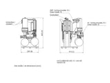 BrandTech MD 1C +AK+EK Chemistry Vacuum System