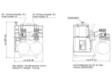 BrandTech MZ 2C NT +2AK Chemistry Vacuum System