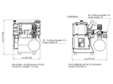 BrandTech MZ 2C NT +AK+M+D Chemistry Vacuum System