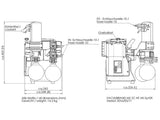 BrandTech MZ 2C NT +AK SYNCHRO+EK Chemistry Vacuum System