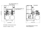 BrandTech MD 4C NT +2AK Chemistry Vacuum System