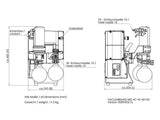 BrandTech MD 4C NT +AK+EK Chemistry Vacuum System