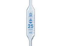 BrandTech Bulb Pipettes, USP, BLAUBRAND®, Class AS, 1 Mark, AR-GLAS®, Blue Printed Scale, DE-M