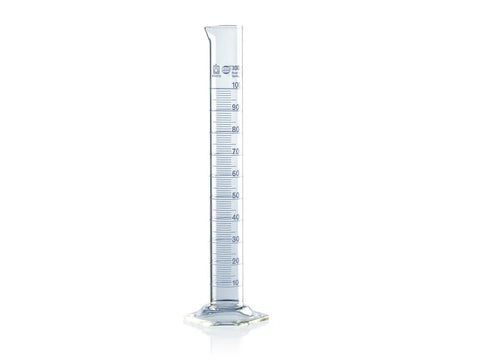 BrandTech Graduated Cylinders, Tall Form, BLAUBRAND®, Class A, Boro 3,3, DE-M, USP