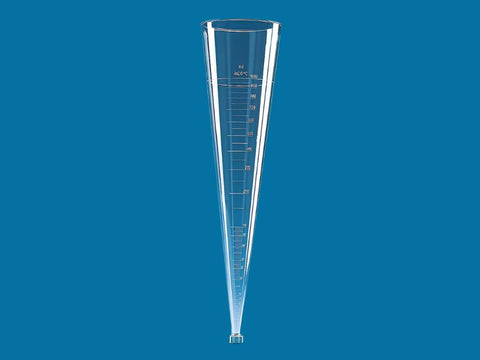 BrandTech Sedimentation Cones Imhoff Pattern, SAN, With Screw Cap