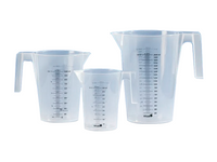 BrandTech Graduated Beakers, PP, Nesting