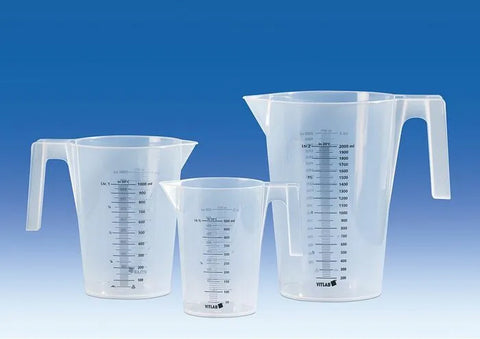 BrandTech Graduated Beakers, PP, Nesting