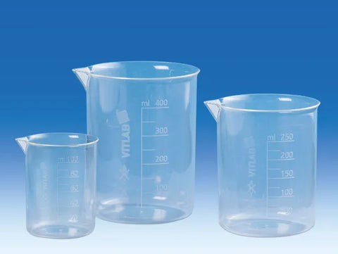 BrandTech Griffin Beakers, PMP, Molded Graduations