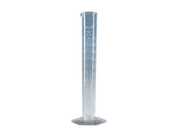 BrandTech Graduated Cylinders, SAN, Class B Tall Form, With Molded Graduations