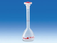 BrandTech Volumetric Flasks, PMP, Class A, With NS Stoppers, PP