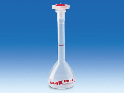 BrandTech Volumetric Flasks, PMP, Class A, With NS Stoppers, PP