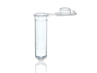 BrandTech Microcentrifuge Tubes, 2 ml, PP, With Attached Cap, Transparent, BIO-CERT® PCR QUALITY