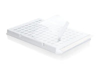 BrandTech PCR Sets 96-Well Plates And Films, PP, Well Rim Not Elevated, Inclusive 50 Foils For qPCR, Polyester, BIO-CERT® PCR QUALITY