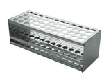 BrandTech Rack for Test Tubes, Stainless Steel, Standard