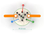 Standard Electrochemical Triple Holder Cell