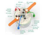 Standard Electrochemical Triple Holder Cell