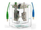 Jacketed Standard Electrochemical Triple Holder Cell Setup