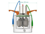 Jacketed Standard Electrochemical Triple Holder Cell Setup